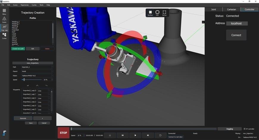 Fuzzy Logic and Visionic: robotics for the nuclear industry